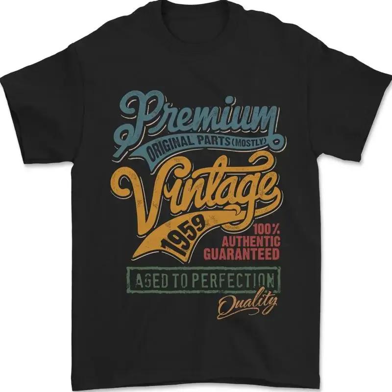 Camiseta Para Hombre 66 Cumpleaños 1959 100 Algodón Envejecida A La Perfección T shirt
