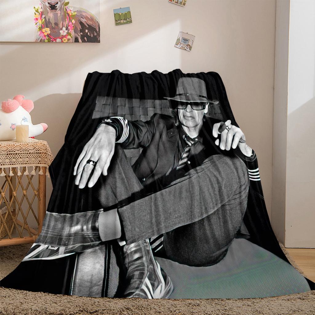 1pc Udo Lindenberg Retro Poster blanket, al season lightweigh Poster blanket home office outdoor nap multifunc Poster blanketional blanket