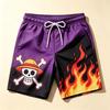 Аниме One Piece Пляжные шорты Мужские Люффи Плавки Board Shorts Летние Повседневные Для серфинга Купальные шорты Мальчики Манга Стритвир Купальники