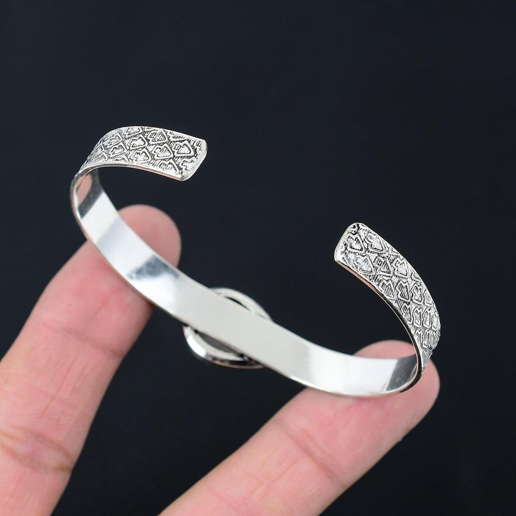 Стерлинговое серебро Груша Натуральный розовый кварц Жена Юбилей Свадьба Браслет Ювелирные изделия