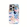 Роскошный модный чехол Clmj Звезда и Луна для iPhone 17 16 15 14 13 12 11 X XS XR Air Pro Max Plus Двухслойная задняя крышка