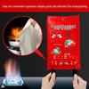Commercial Kitchen Fire Blanket - Fire Safety & Escape Tool