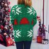 Women's Fashion Fall And Winter Christmas Loose Round Neck Pullover Knitted Sweater