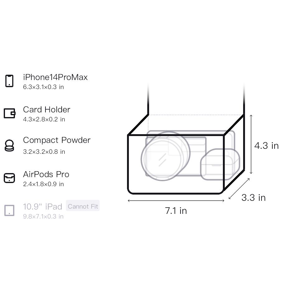 New FILA Polyurethane Shoulder Bag, Crossbody Bag, Handbag Mini Women's Cloud White F13W523164FWT
