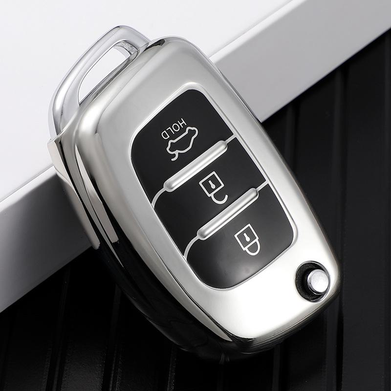 Полностью закрывающийся чехол для ключей для моделей Hyundai Elantra, Mingtu, Reina, Elantra ix35, Verna и Tucson