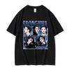 Korean Ateez MINGI Graphic T Shirt Unisexs Hip Hop Retro Fashion Short Sleeve Tshirts Casual Oversized Cotton Tshirt Streetwear
