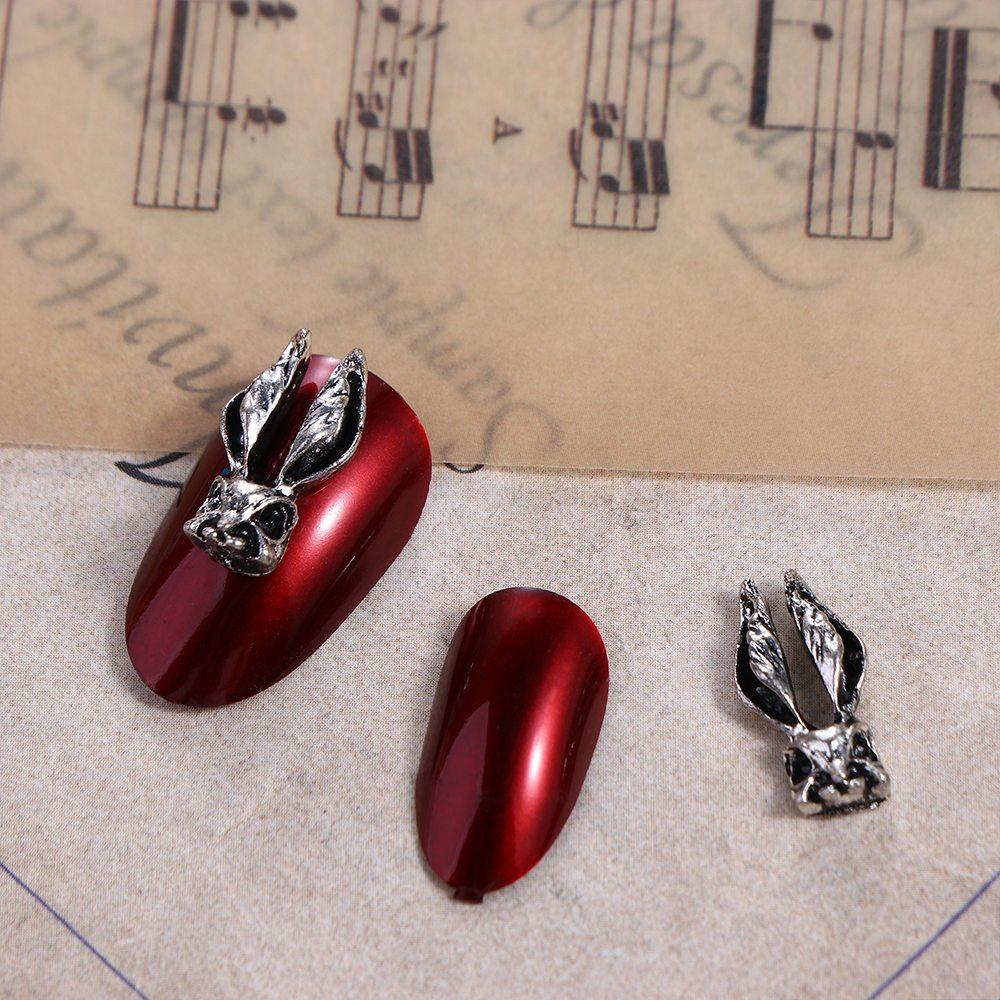 5 шт./набор маникюрных материалов для Хэллоуина металлические украшения для ногтей Хэллоуин металлические аксессуары для ногтей для леди