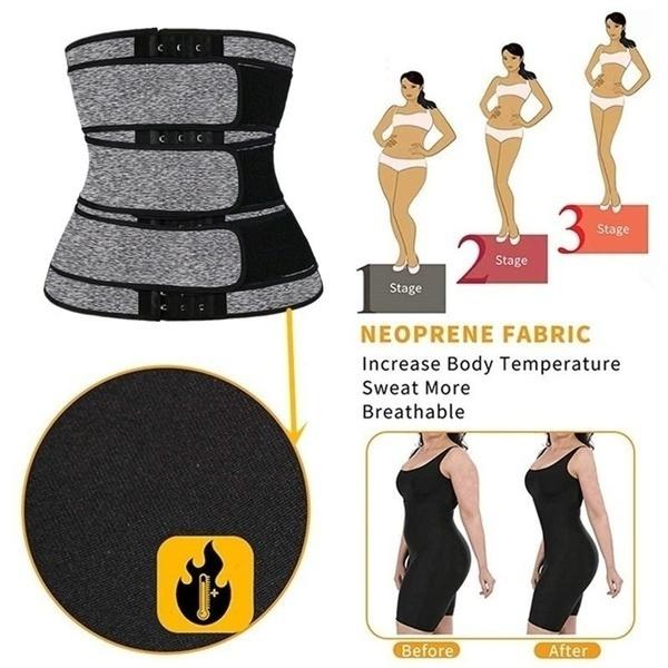 Upgrade Velcro Elastic Sticker Waist Trainer Women Slimming Sheath Sweat Body Shaper Weight Loss Shapewear Belly Shapers Reducing Girdles Belt Corsets