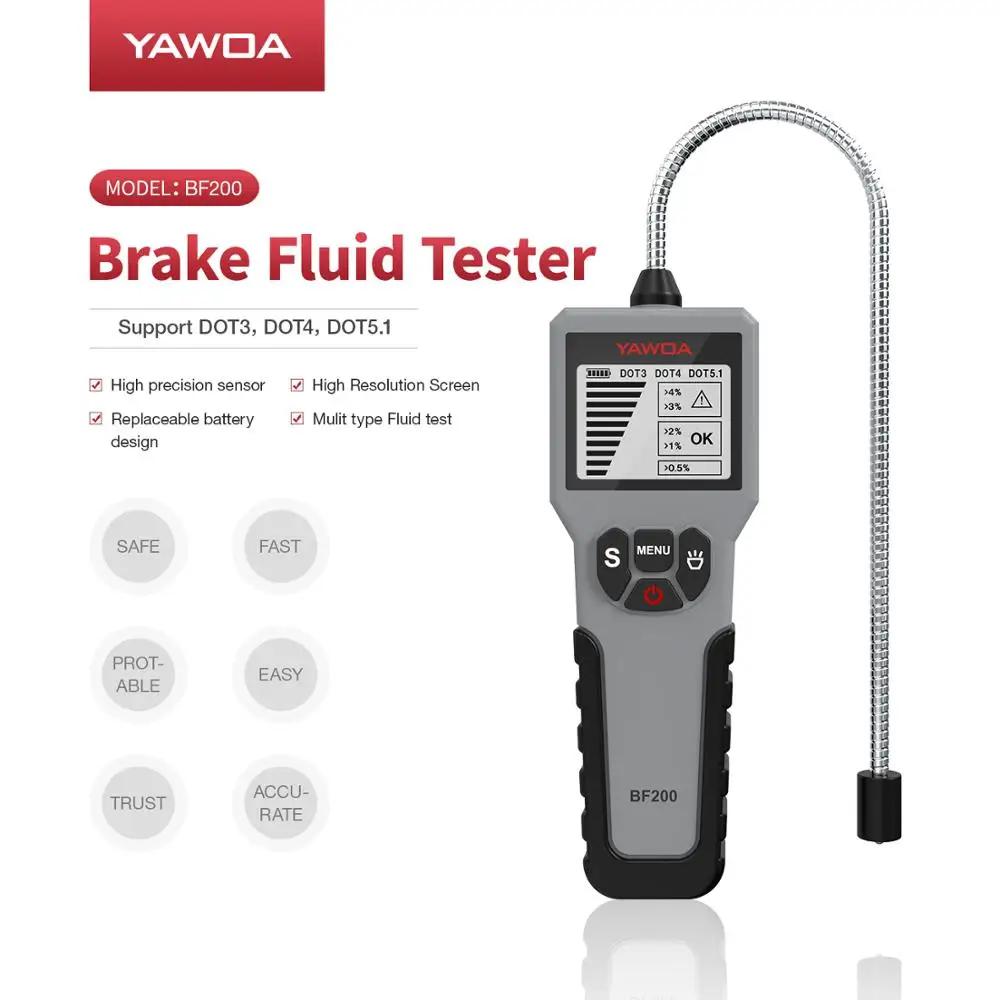 EDiag BF 200 Brake Fluid Tester Car Brake Fluid Digital Tester BF200 Suitable for Determining Brake Fluid bf 100 direct Sell