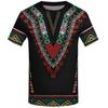 African Ethnic Clothing 3D Printed Mens T-shirt New Summer Fashion Large Size Loose Top Short Sleeve Tshirt