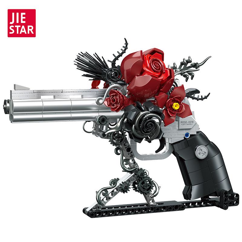 Revolver Building Blocks Model Kit - DIY Creative Toy for Boys and Holiday Gift