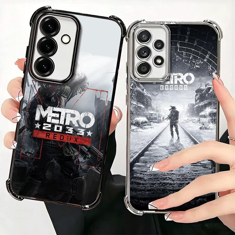 Мягкий чехол для телефона Metro 2033 для Samsung A17 A27 A07 A37 A57 A16 A56 A15 A55 A14 A54 A13 A53 A26 A36 A25 A35 A24 A34 A23 A33