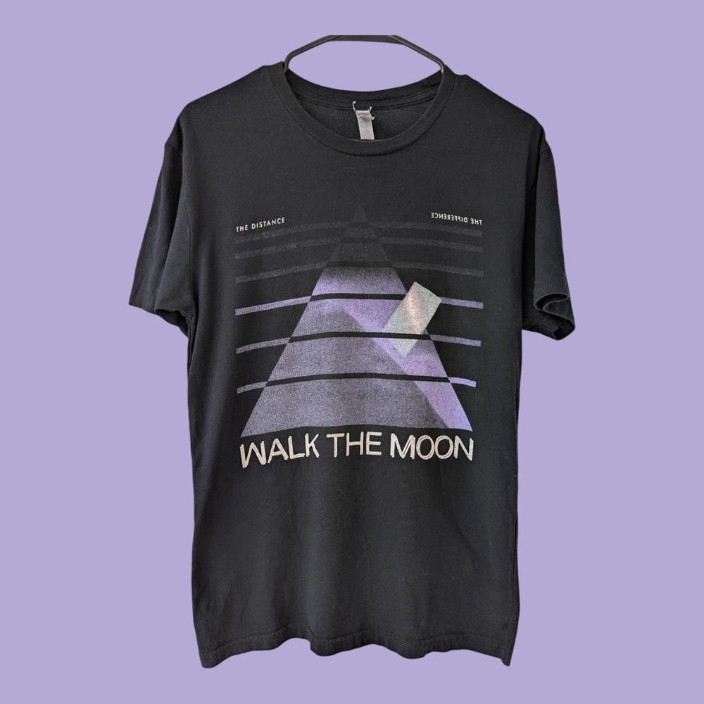 Горячая футболка Walk the Moon The Distance Унисекс Концертная S-5XL AR552 Унисекс Футболка
