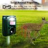 Ультразвуковой отпугиватель мышей на солнечной батарее с инфракрасным датчиком IPX4 Водонепроницаемый отпугиватель белок и оленей Устройство для отпугивания Стробоскоп