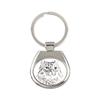 American Curl Cat - Keychain with a Cat, Keychain with a Print, Personalized Pendant from the Brand