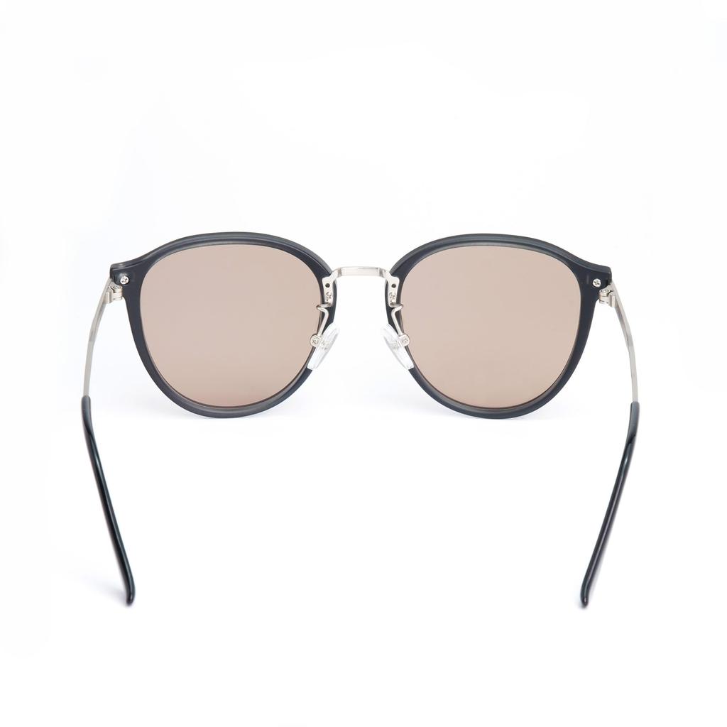 Поляризованные солнцезащитные очки Лицо Матовое Прозрачное Черные линзы [Bunny Walk] BW-027 BW-0271C & HC-BROWN Всплывающее окно