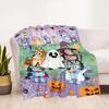 Diverse Dog Characters Blanket Warmthful Decor Perfect for Office Chair Bedding Sofa for All Occasions Digital Print