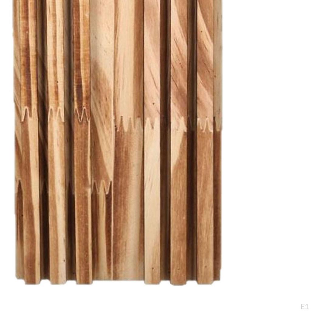 Wood Wall Planter Art Decor, Bathroom Fake Plant Modern, Vase Rustic Hanging