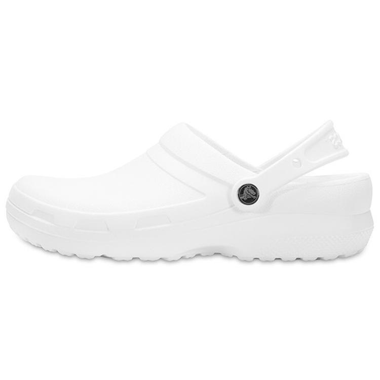 Crocs Специалист II Клоги Повседневная износостойкая обувь Белая Унисекс 204590-100