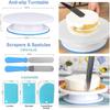 379-Pack Cake Tools Turntable Rotating Cake Stand Stainless Steel Cake Decorating Tools Set