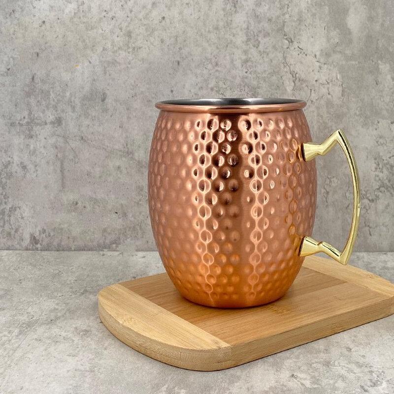 Кувшин для московского мула Diller с чеканкой, медно-золотистый