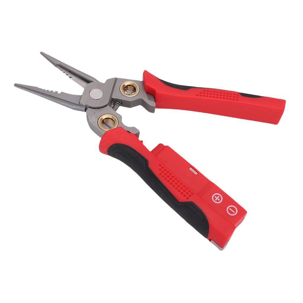 8 In 1 Wire Stripper with Voltage Test Function Electrical Cable Cutter Crimper Electrician Pliers