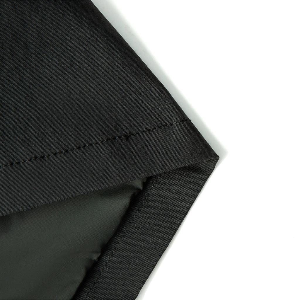 Li Ning X MEDM Коллаборация Серия Ежедневный Прогресс Письмо Спортивный Повседневный Простой Однотонный Поло Куртка Мужская Куртка Черный AFDV907-1