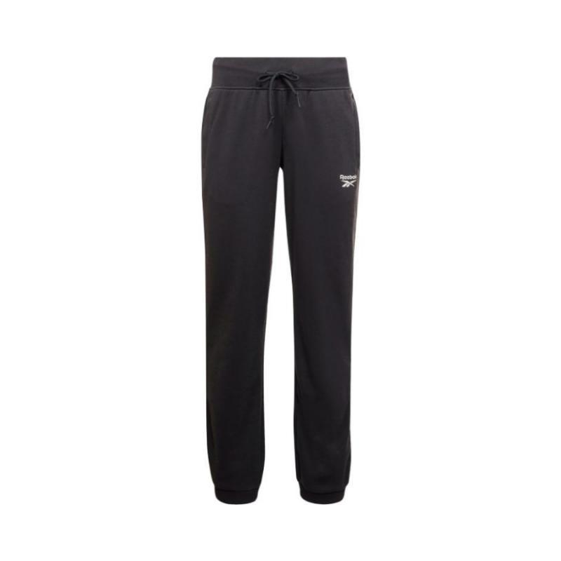 Reebok Logo Printed Cuffed Casual Pants Women Pants Black GV5526