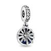Новые медь Blue Collection Сова Дельфин Звездное Небо Мелкие Бусины-Подвески Совместимы С Оригинальными Подвесками Браслетами Для Женщин Сделай Сам