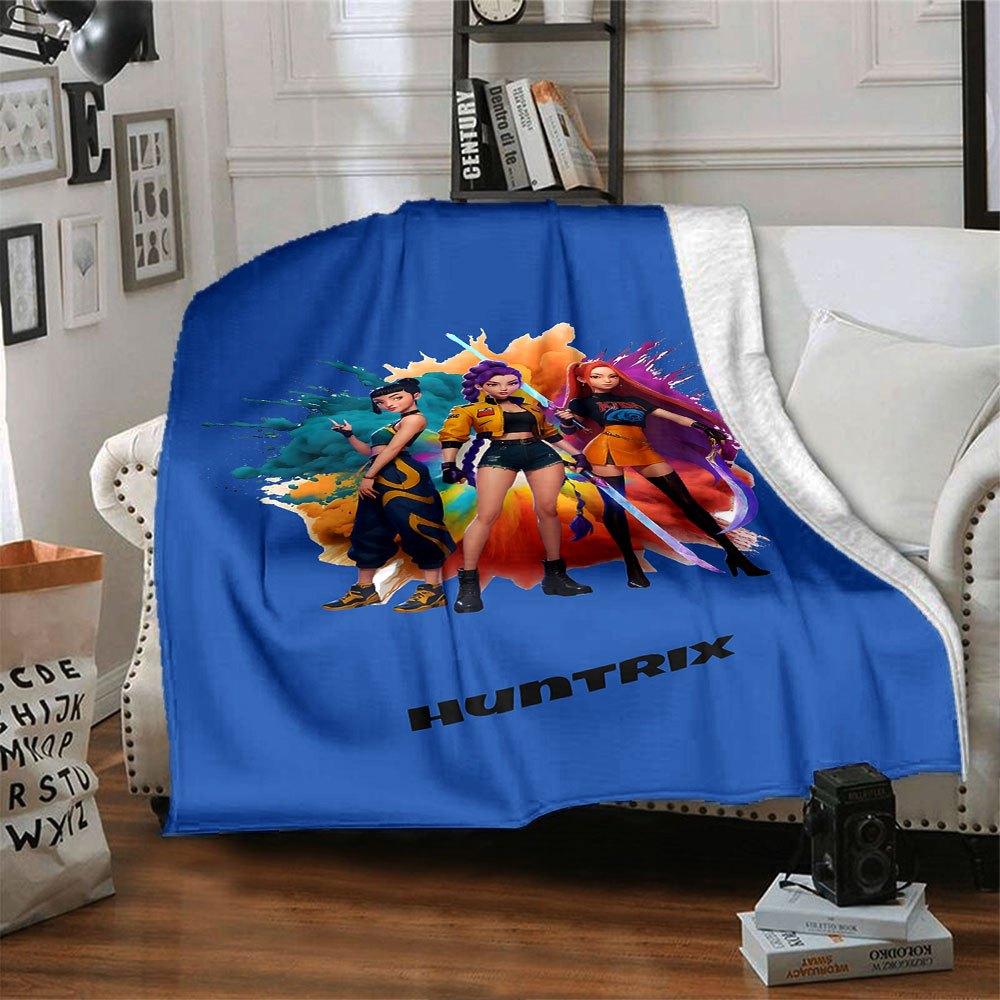 1pc hunter x (2) Blanket Soft Warm Throw for Home, Office, Travel All Season Cozy Bedding Gift, Office Cozy AccessoryB02