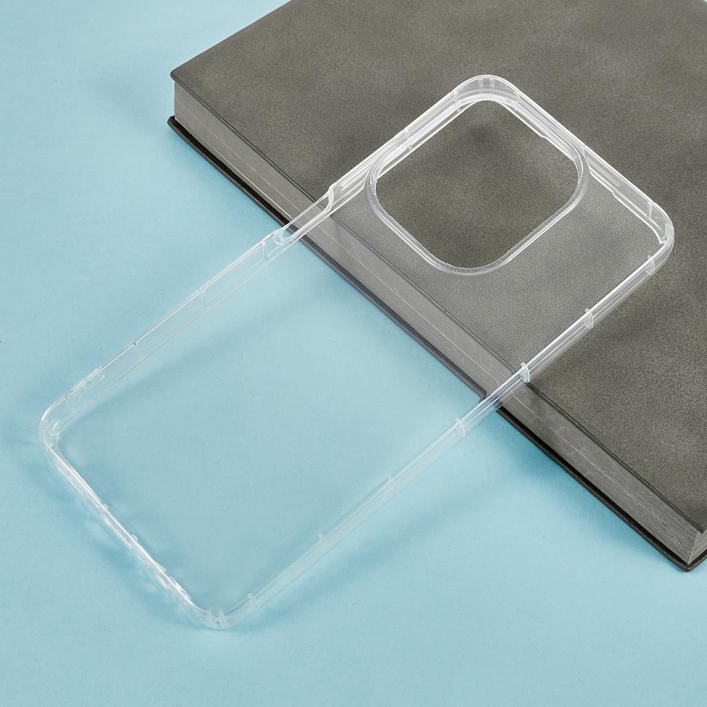 Для Oppo A3x 5G/4G Чехол Прозрачный ТПУ Задняя крышка телефона Защита подушками безопасности