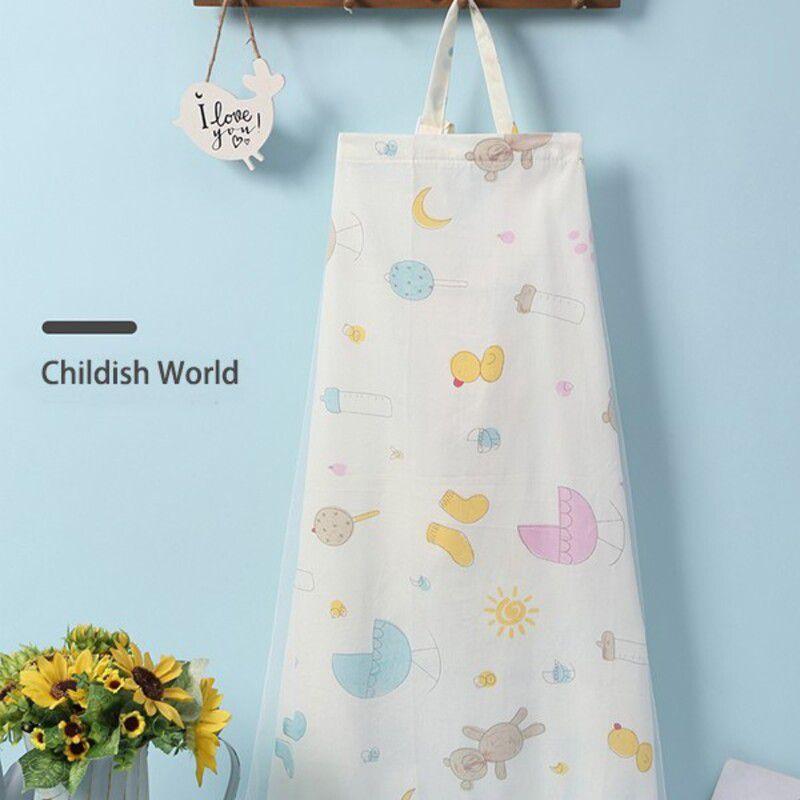 Премиальный портативный чехол для кормления и мягкое одеяло для кормления грудью с москитной сеткой для детской коляски