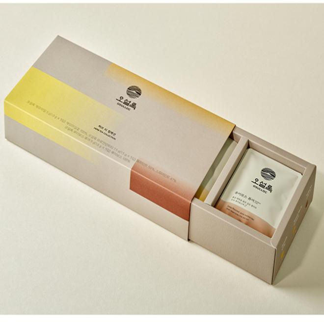 Korean Traditional Tea, Osulloc Representative Herb Tea Collection (3 Types)