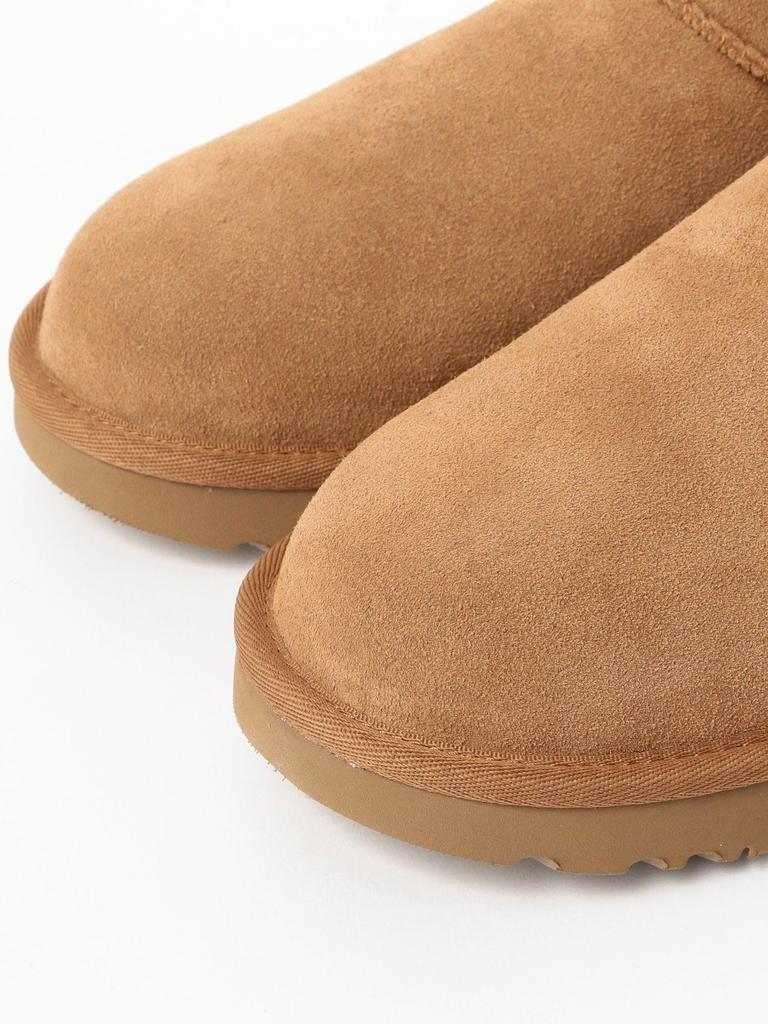 Кожаные туфли Ray Beams [Веб-эксклюзив] UGG® Classic Micro Женские Каштановые Размер 6