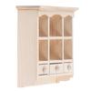 1/12 Miniature Closet Hanging Cabinet Shelf Model Dollhouse Furniture Decor
