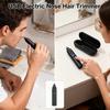 Прецизионный триммер 5-в-1 для носа и ушей, USB-перезаряжаемый безболезненный эпилятор для лица для мужчин и женщин, водонепроницаемый набор для ухода