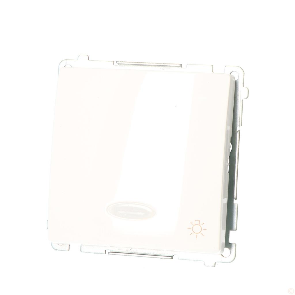 Light button with backlight BMS1L.01/11 Basic module white