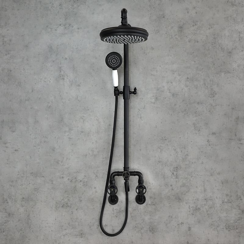 HERIOT 2 black shower faucet