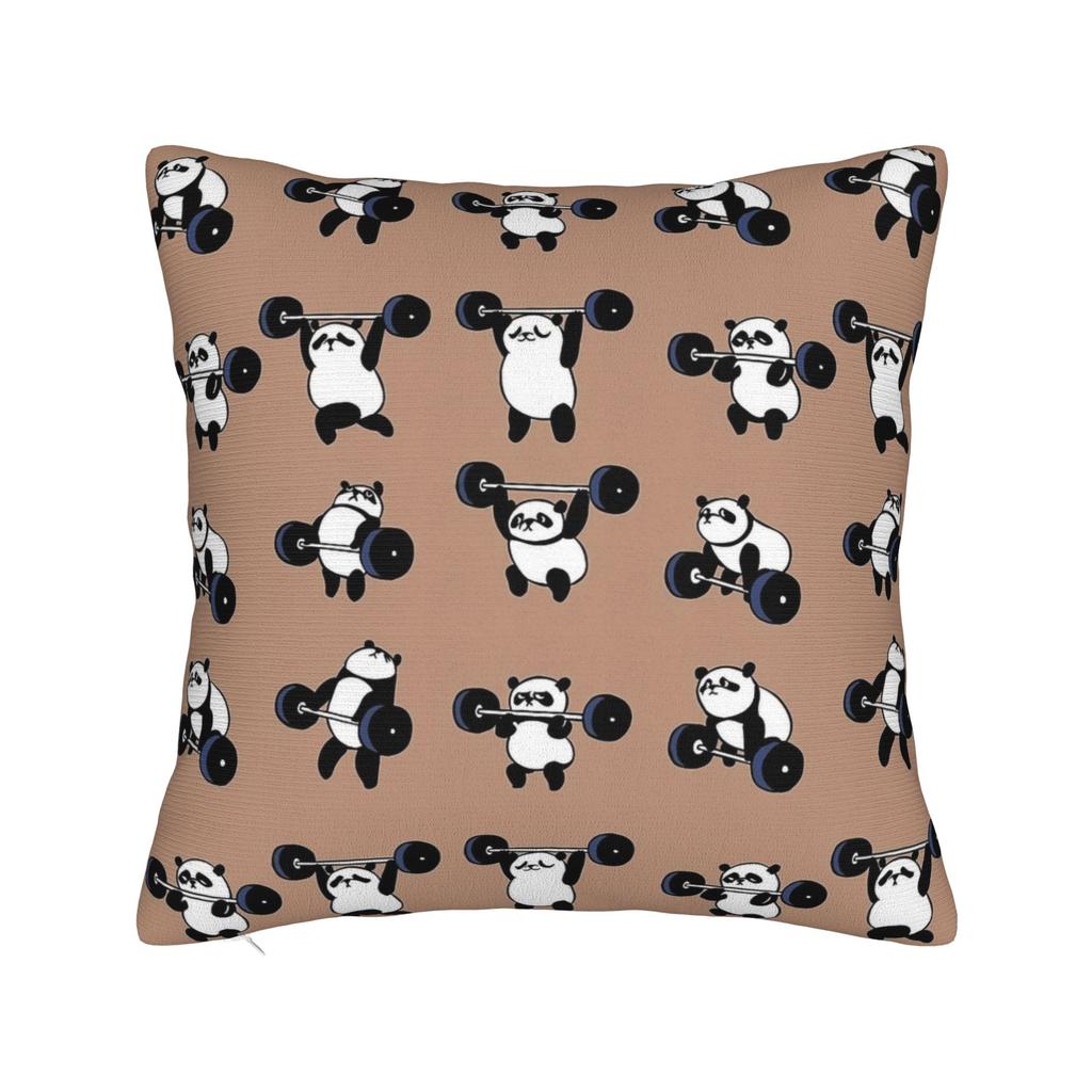 Panda Animal Pillowcase Polyester Cushion Cover Decor Throw Pillow Case Cover Seat 40*40Cm