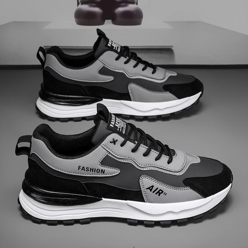 Men's shoes, sports shoes, new spring casual shoes, summer leather waterproof and non-slip labor insurance shoes