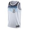 Edwards Timberwolves 24-25 City Edition SW Basketball Jersey Unisex Jerseys White FQ4350-100