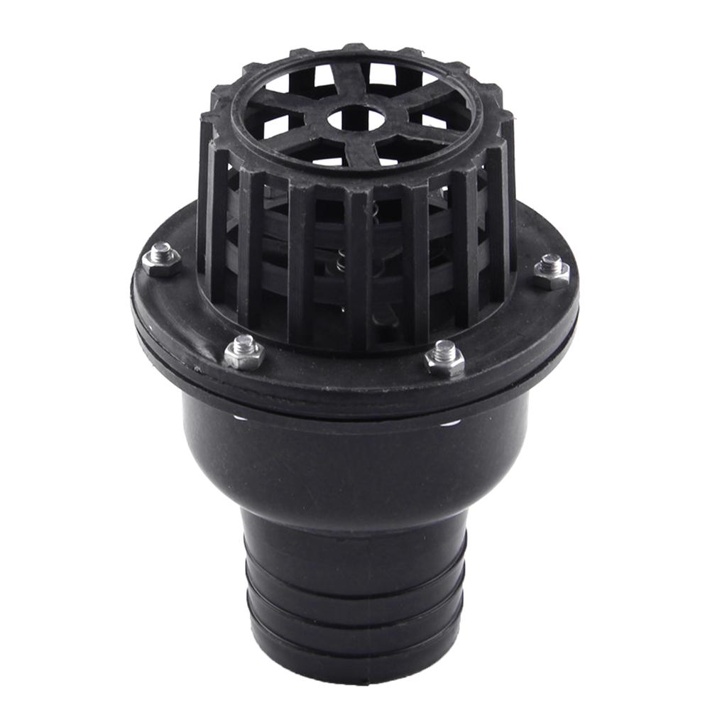 1in/1.5in/2in/2.5in/3in/4in PVC Low Pressure Flat Check Valve Water Pump Foot Valve Water Jet Pump Foot Valve for Pump