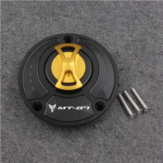 Крышка топливного бака мотоцикла без ключа для Yamaha MT07 MT 07 MT-07/FZ-07 2014-2015 2016 2017