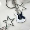 Guitar Guitar Key Chain Y2k Musical Instrument Keychain Guitar Keyring  Couple Gift