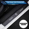 AQP4   4PCS Car Door Sill Protective Sticker Carbon Fiber Door Sill Accessory For Citroen C3 C4 C5 C1 C2 Berlingo Celysee Xsara Picasso