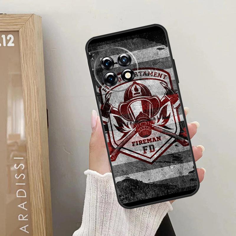 Чехол Пожарный Герой Пожарный Для OnePlus Nord CE 5 3 4 Lite N20 N30 OnePlus 13T 10T 8T 11 12 13 15 R 9 10 Pro