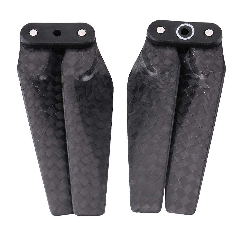 2 Pairs Foldable Carbon Fiber Propellers Blades Drone Quadcopter Accessory For DJI Spark