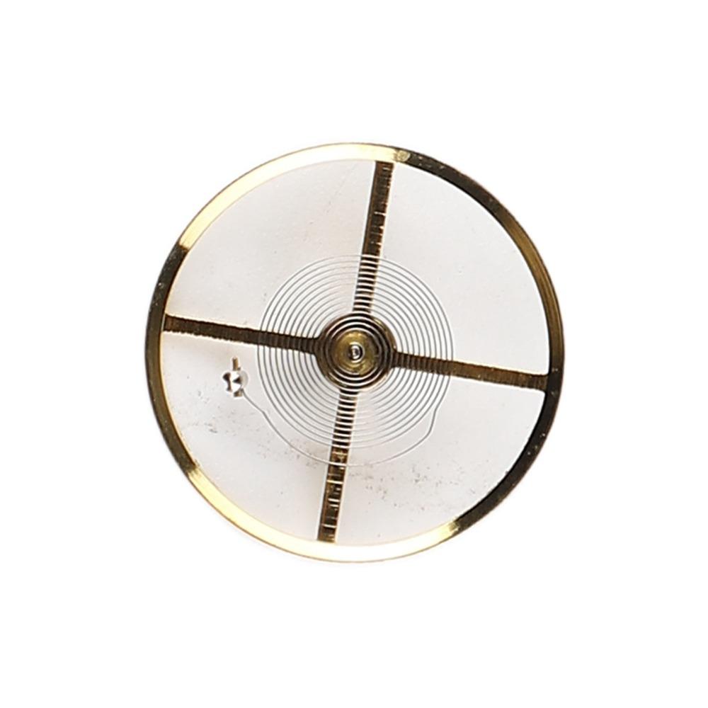 Золотистый Балансовое колесо Сплав Материал Волосок Аксессуары для ремонта часов Ремонт часов