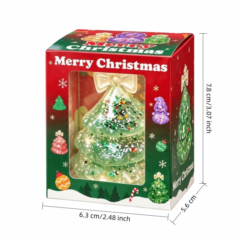 С паровым зажимом игрушка блестящая медленно восстанавливающаяся фиджет-игрушка Рождественская пельмень сжимаемая игрушка Рождество