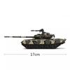 1:48 Креативная военная серия Российский основной боевой танк Т-90 Модель Строительные блоки Сделай сам Сборные кирпичики Игрушки для мальчиков Рождественские подарки